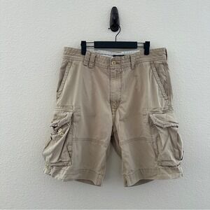Polo Ralph Lauren Men's Tan Cargo‎ Shorts Blokecore Normcore Summer 36